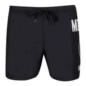 Moschino Mens Milano Logo Swim Shorts / Black